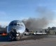 Avión se incendia después de aterrizar en Miami; 3 heridos