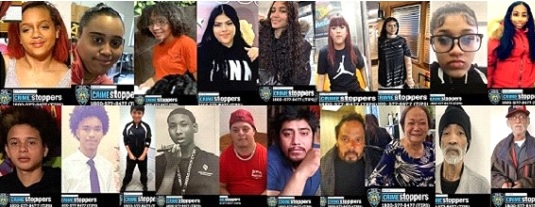 Reportan desaparición de niños, adolescentes y envejecientes hispanos en Nueva York